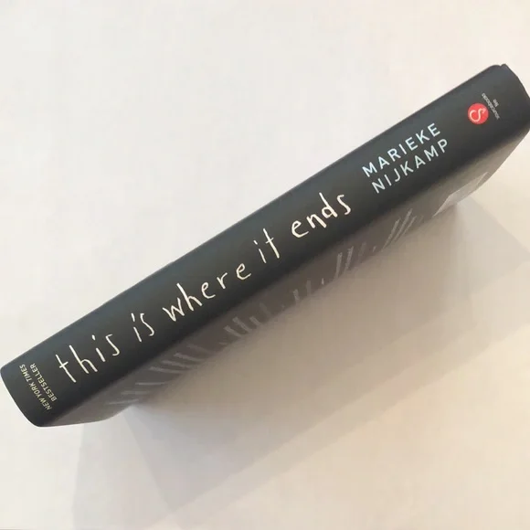 This Is Where It Ends by Marieke Nijkamp Hardcover with Dust Jacket - Picture 5 of 15